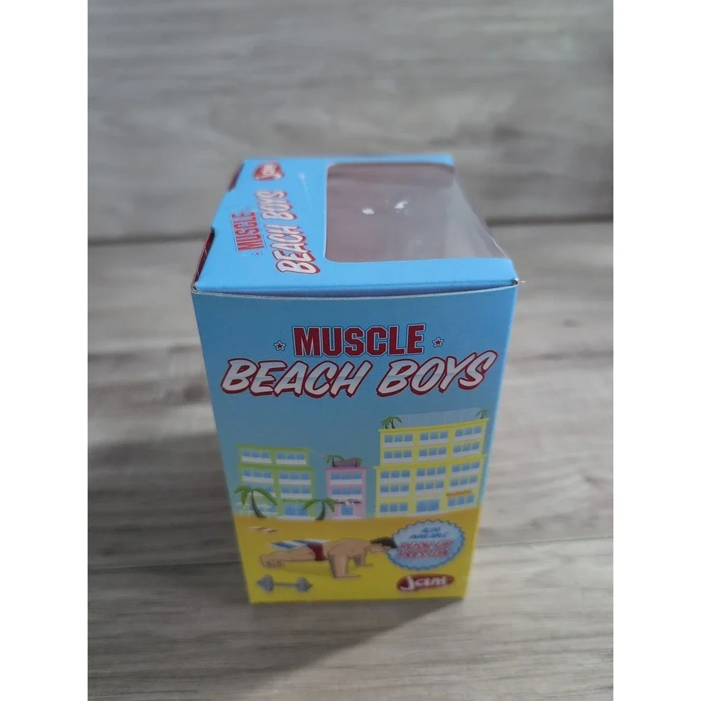 Vintage Toy Muscle Beach Boys 'Dumbell Dwayne' Wind Up Toys
